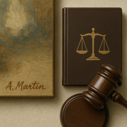 87431d9e-8c65-4211-bc7f-803759580155 Legal & Ethical Aspects of Art Authentication